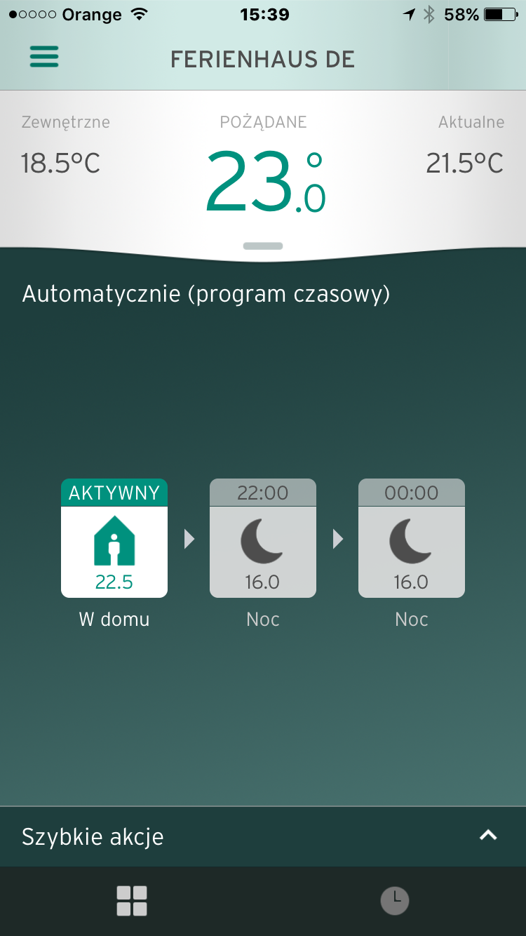 Vaillant MultiMatic ustawianie programów